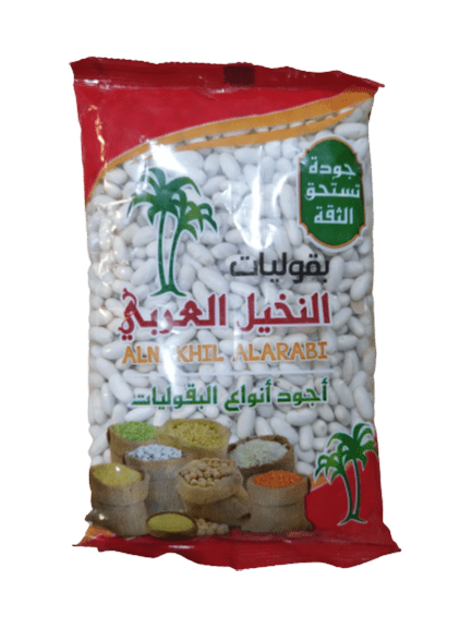 فاصولياء حب مغلف